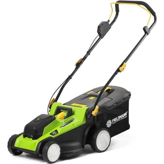 Tondeuse à Gazon sans Fil Fieldmann 20V, Coupe 37 cm, Hauteur Max 75 mm