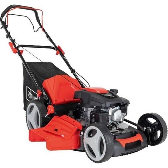 Tondeuse Thermique Autotractée Scheppach MS173-51, 51cm, 173cc, 4 en 1, 1600m2