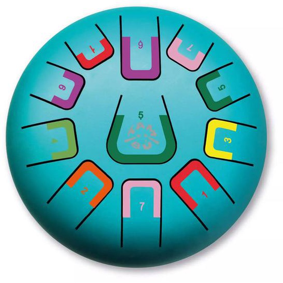 Tongue Drum 11 Notes Bleu