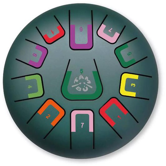 Tongue Drum 11 Notes Vert