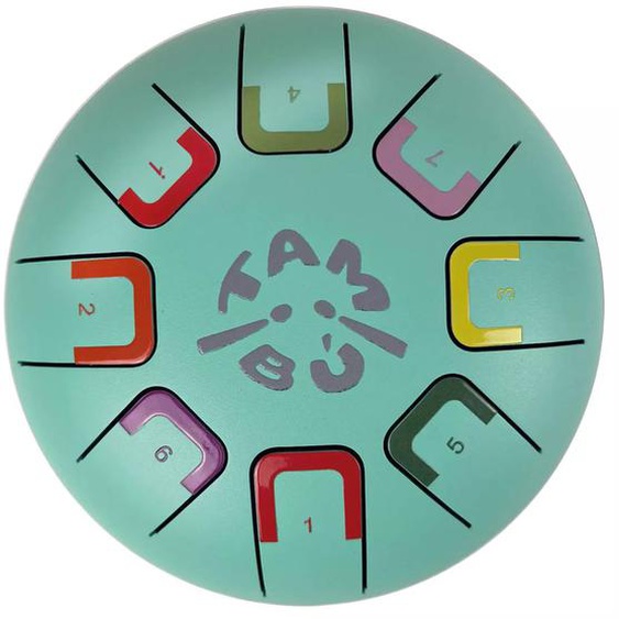Tongue Drum 8 Notes Vert