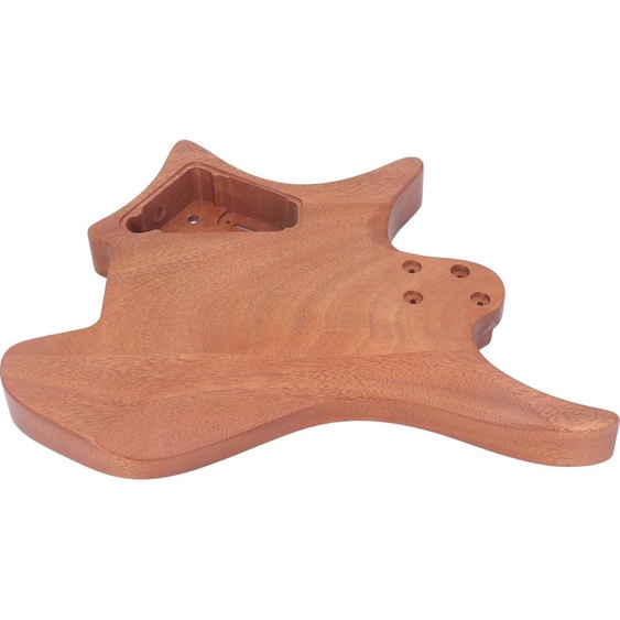 Tonneau de guitare poli miroir, bien adapté aux guitares sans tête à 6 cordes