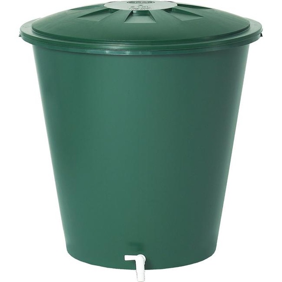Tonneau de pluie 510l plastique, vert New Generation