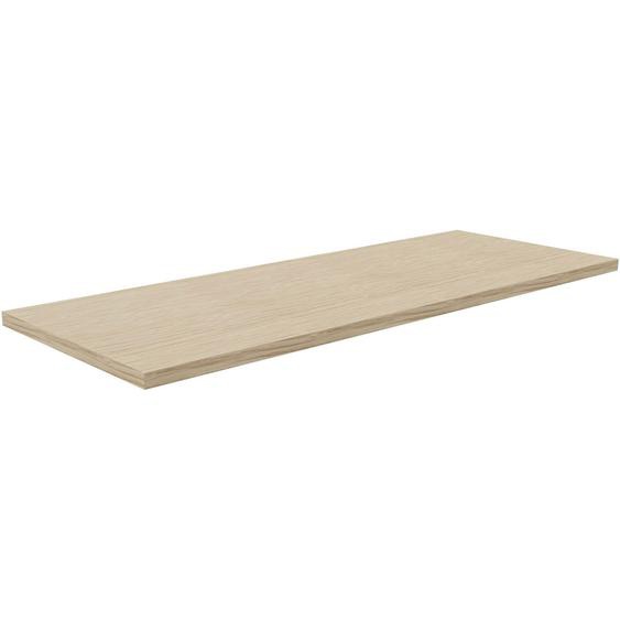 Top de finition pour armoire à rideaux NF L. 120 cm - Finition Chêne