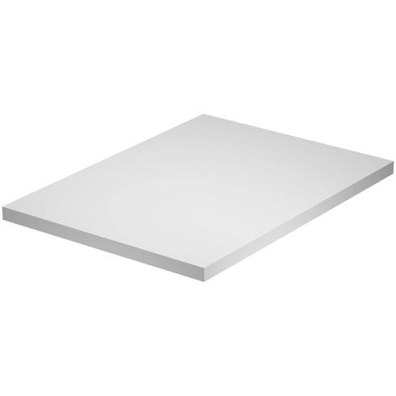 Top mélaminé pour caisson P. 60 cm - Blanc