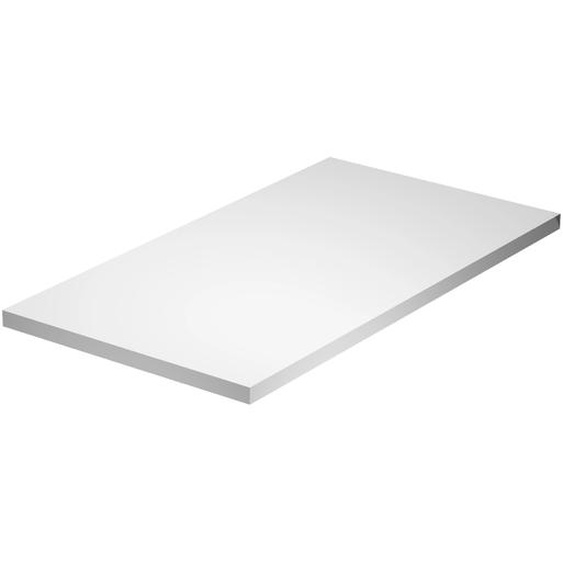 Top mélaminé pour caisson P. 80 cm - Blanc