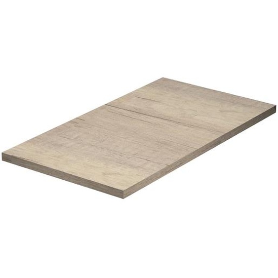 Top mélaminé pour caisson P. 80 cm - Chêne canadien