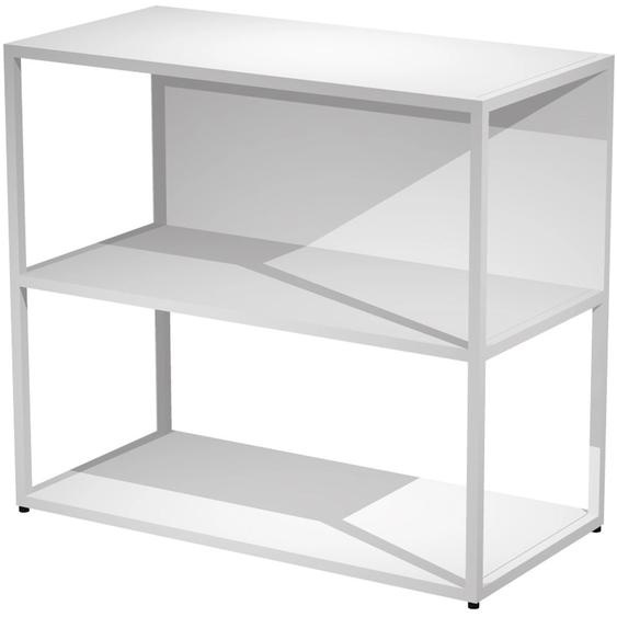 Top sur-meuble Presto H.80 cm Blanc - Structure métal Blanc