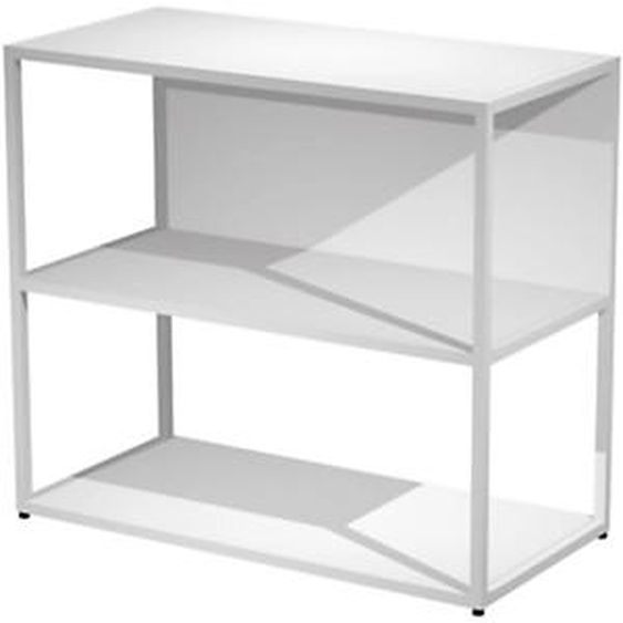 Top sur-meuble Presto H.80 cm Blanc - Structure métal Blanc