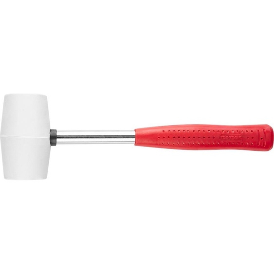 TOP TOOLS Marteau en caoutchouc 40 mm/225 g, caoutchouc blanc 02A310