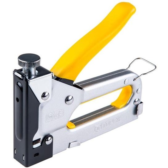 TOPEX Agrafeuse pour tissus dameublement 4-14 mm, agrafes J