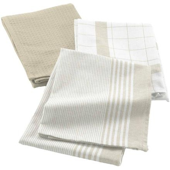 Torchons De Cuisine Assortis - Lot De 3 -