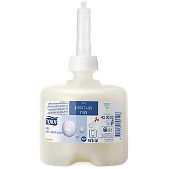 TORK Cartouches savon doux Tork 475 ml, lot de 8