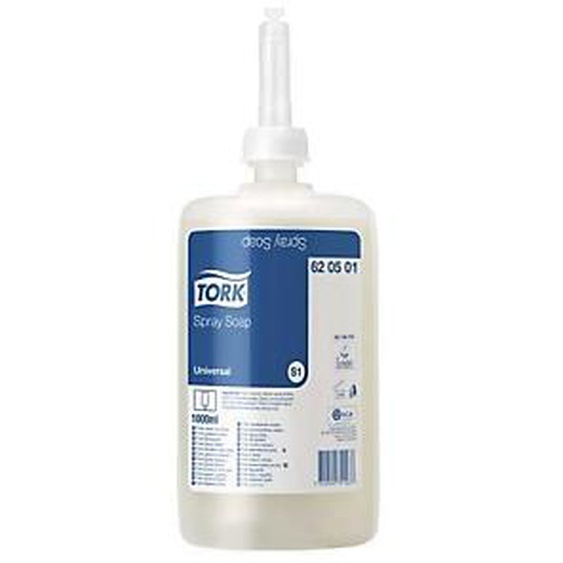 TORK Cartouches savon doux Tork Spray 1 L, lot de 6
