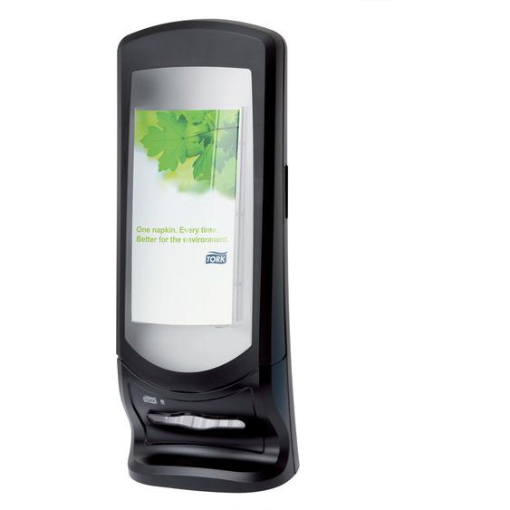 Distributeur de serviettes Tork Xpressnap® N4, modèle grande capacité, coloris noir