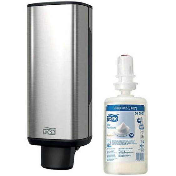 TORK KIT distributeur -50% + 6 cartouches de savon Tork