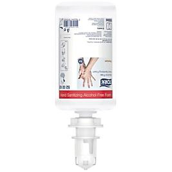 TORK Mousse désinfectante mains sans alcool Tork S4 1 L, lot de 6 cartouches