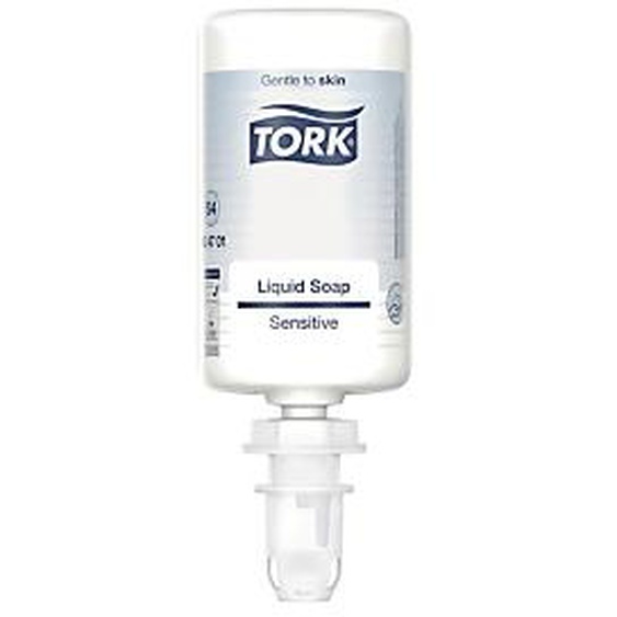 TORK Savon liquide extra doux Tork Premium S4 1 L, lot de 6 cartouches