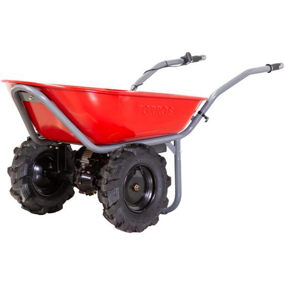 Brouette électrique 2 roues motrices 100L 260KG - batterie 40V / 6Ah Torros EK260