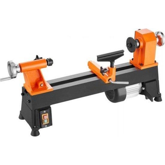 Tour à bois 370 W - Diamètre maximal 254 mm - Avec accessoires et 5 vitesses
