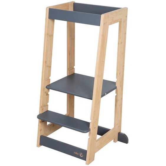 Tour Dapprentissage Évolutive En Bambou Fsc® Anthracite - Naturel
