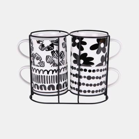 Tour de 4 tasses à déjeuner - 48 cl