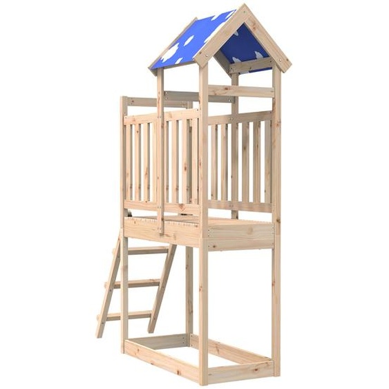 Tour de jeu Marron 52,5 x 110,5 x 215 cm Pin massif