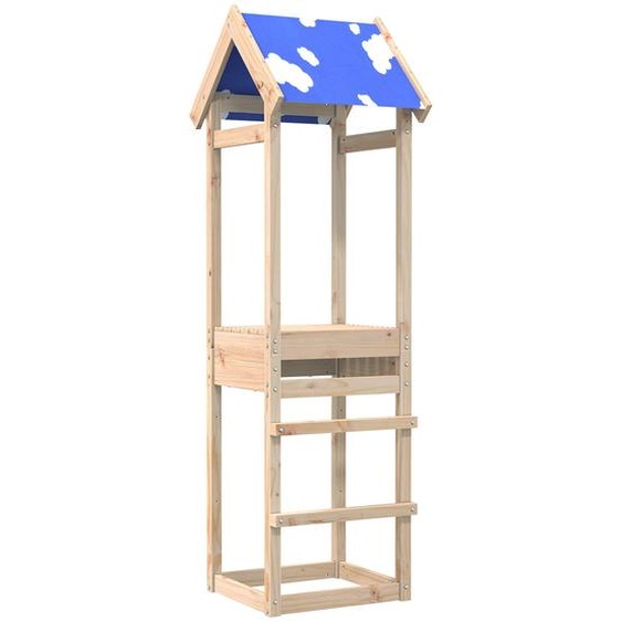 Tour de jeu Marron 52,5 x 46,5 x 195 cm Pin massif