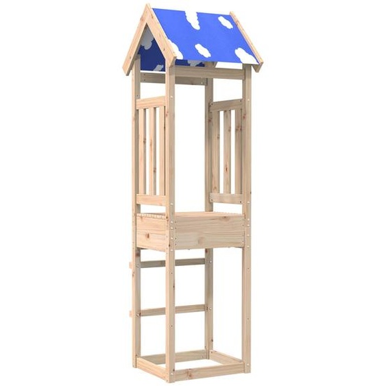 Tour de jeu Marron 52,5 x 46,5 x 208 cm Pin massif