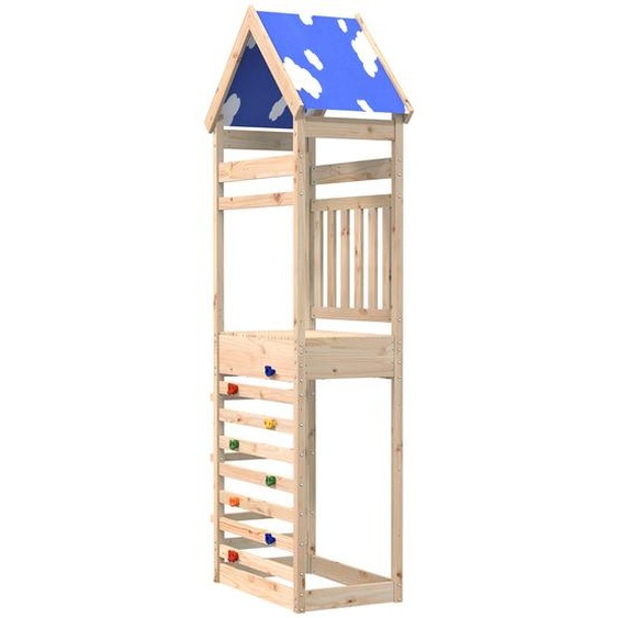 Tour de jeu Marron 52,5 x 85 x 265 cm Pin massif