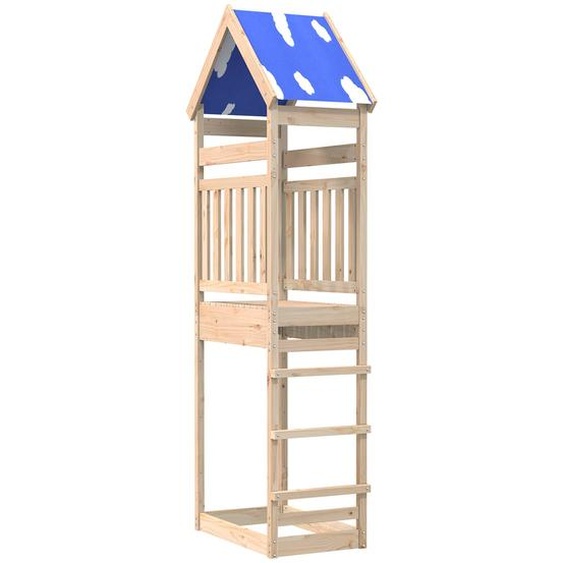 Tour de jeu Marron 52,5 x 85 x 265 cm Pin massif