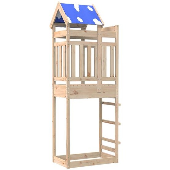 Tour de jeu Marron 85 x 52,5 x 239 cm Pin massif