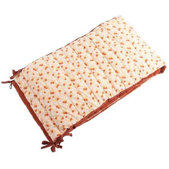 Tour De Lit Bébé En Coton Orange