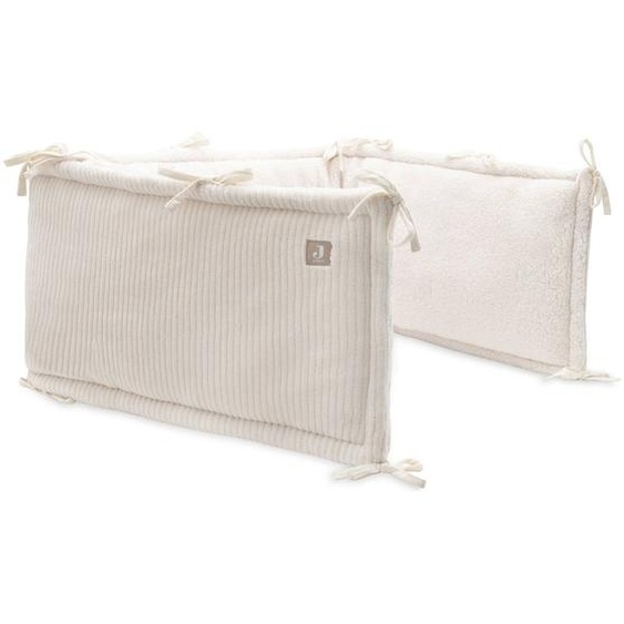 Tour De Lit Cloudy Rib Oatmeal (pour Lits 60 X 120 Ou 70 X 140 Cm) Ecru