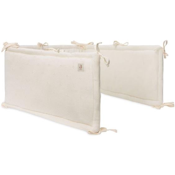 Tour De Lit Cosy Knit Biscuit (pour Lits 60 X 120 Ou 70 X 140 Cm) Ecru