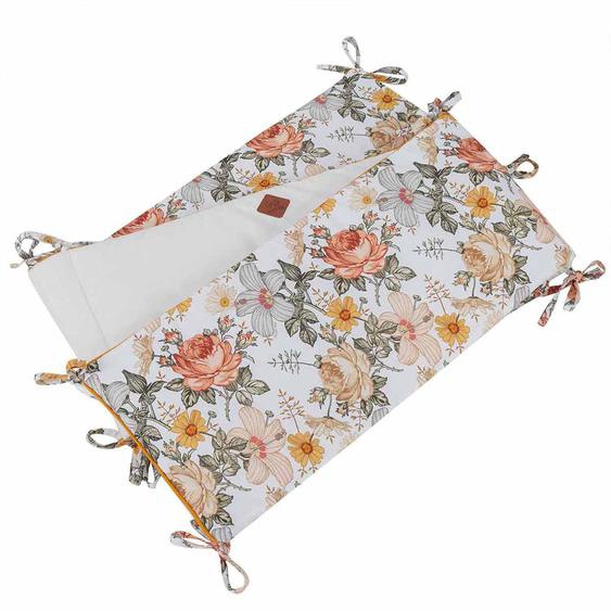 Tour De Lit Déhoussable Et Réversible Néo Vintage Néo Vintage Imprimé Floral, Be