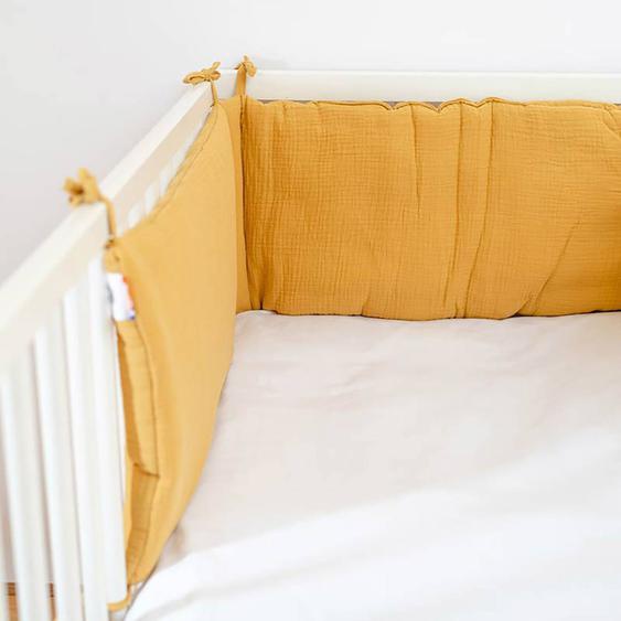Tour De Lit En Coton Bio Beige
