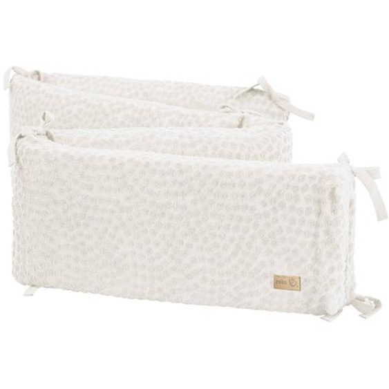 Tour De Lit En Coton Bio Seashells Écru