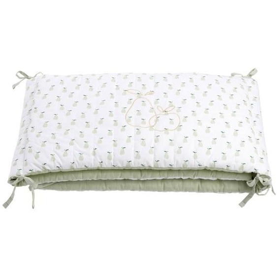 Tour De Lit En Coton - Botanica Vert Tilleul