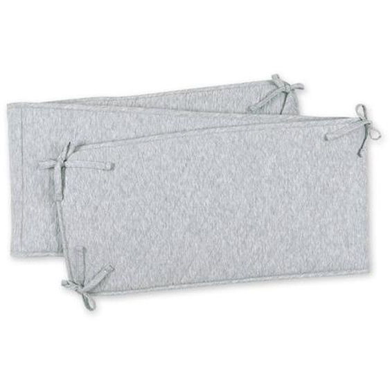 Tour De Lit Et Parc - Pady Quilted Jersey Mix Grey