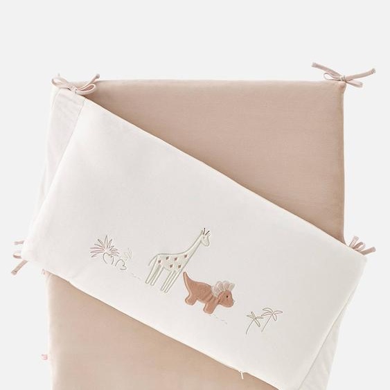 Tour De Lit Popsie Gigi & Louli En Veloudoux® Rose, Écru, Ocre