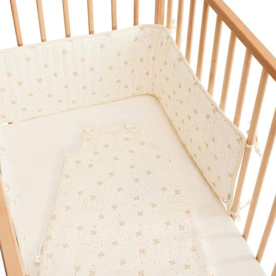 Tour De Lit / Protège Barreaux Modulable Douce Hirondelle Écru