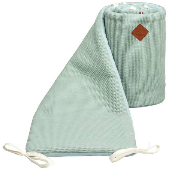 Tour De Lit Universel En Gaze De Coton Nid Dabeille Vert
