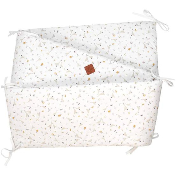 Tour De Lit Universel Et Déhoussable Sidonia Sidonia, Beige, Écru, Blanc