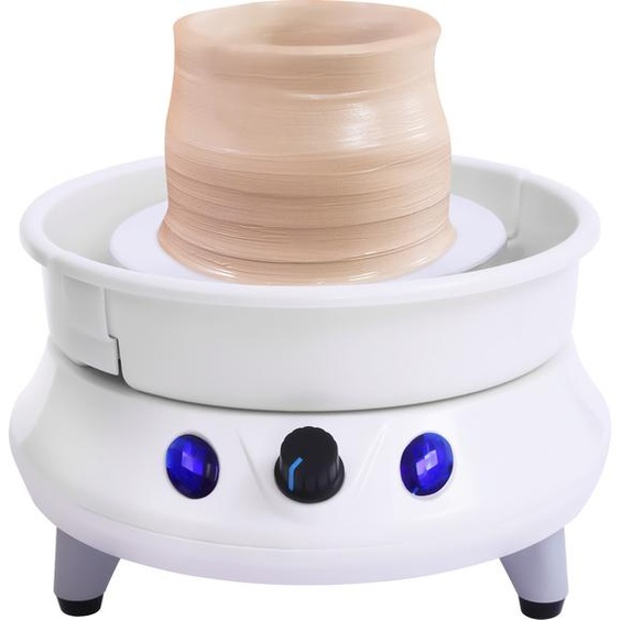 Tour de potier électrique Machine Céramique Clay Machine Tour de potier Machine à façonner15cm pour le travail de largile Artisanat céramique