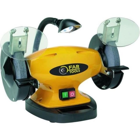 Touret a meuler - FARTOOLS PRO - BG 150B - 400 W - D 150 mm - Jaune - Métal