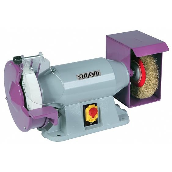 Touret meule-brosse 0,9 kW Expert 200 TB mono SIDAMO 20113604