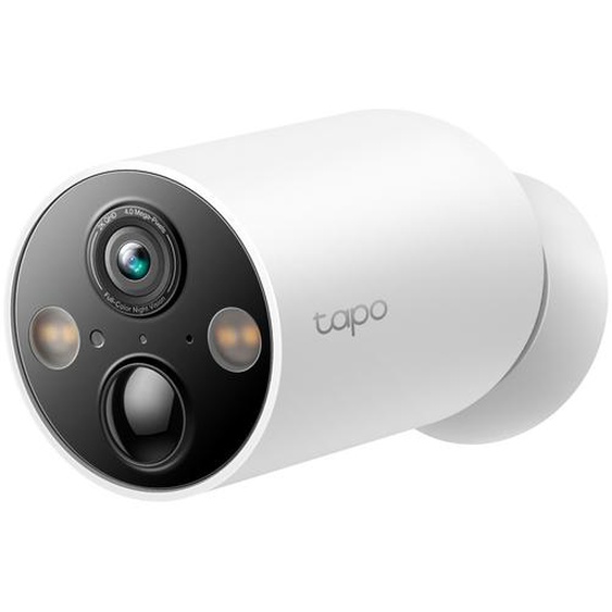 TP-Link Tapo C425, Caméra de sécurité IP, Extérieure, Sans fil, Plafond/mur, Blanc, Balle (forme)