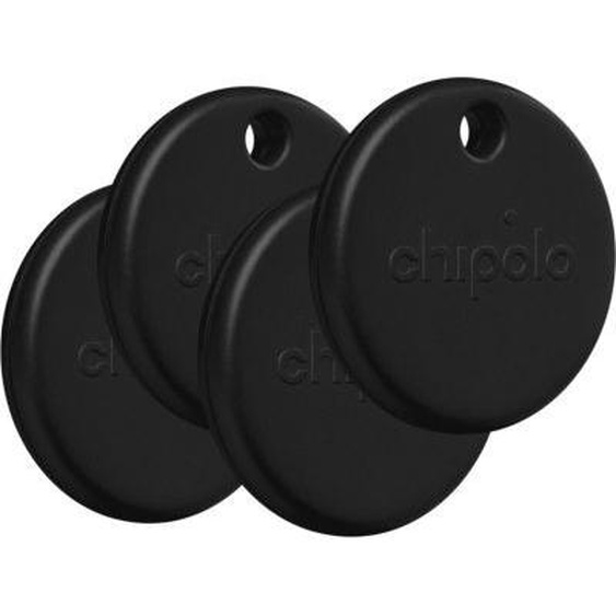 Tracker CHIPOLO POP porte cléfs x4 noir