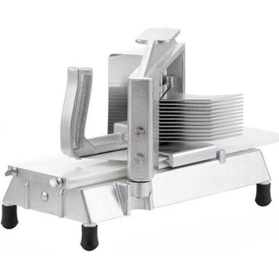 Trancheuse professionnelle en acier inoxydable - Gris - Utilisation simple